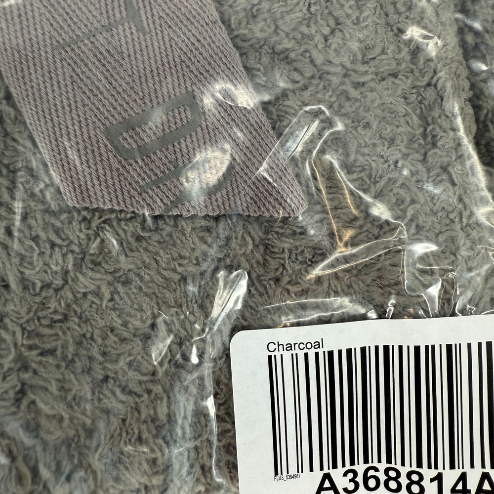 Barefoot Dreams CozyChic Pom Pom Beanie & Scarf Set Women Charcoal Winter Warmer - Picture 4 of 5